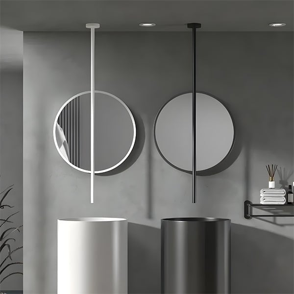 Close-up of the infrared Ceiling sensor on the Cascada sensor faucet