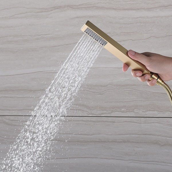 Cascada Aspen 9"x22" Music LED Shower System - Cascada Showers