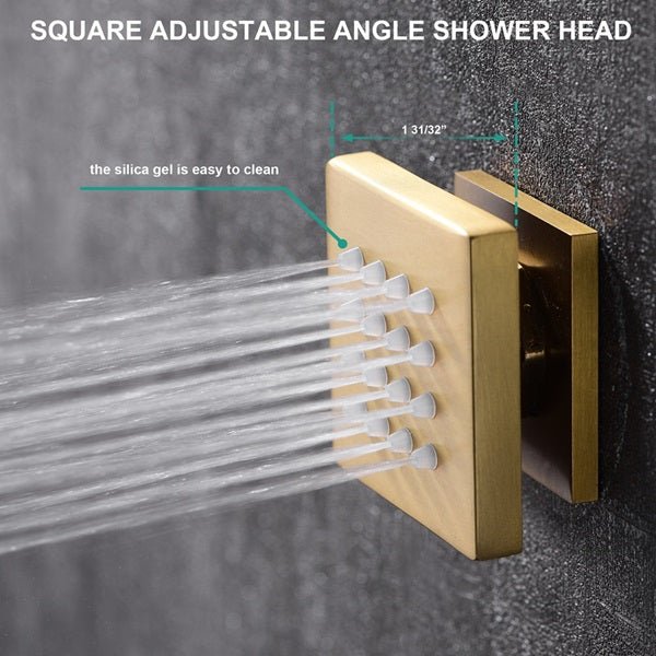 Cascada Camellia 12" Rain Shower System - Cascada Showers