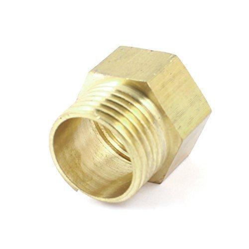 G Thread (Metric BSPP) Male to NPT Female Adapter - Lead Free (3/4" x 3/4") - Cascada Showers, cascada 3/4 inch pipe fitting plumbing adapter, 3/4 g male to npt 3/4 female connector, g 3/4 to npt female adapter fittings, 3/4 pipe fitting connector, male to female fitting adapter, brass pipe fitting adapter, pipe fitting, 2 hose connector, 3/4” G male x 3/4” NPT female Connector, 3/4 g thread, bspp adapter, is g thread compatible with npt