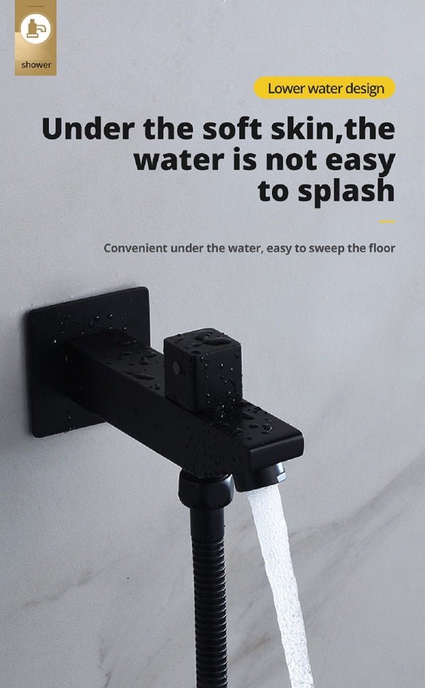 23"x31" Luxurious Classic Design waterfall & rainfall LED shower system β 6 mode - Cascada Showers