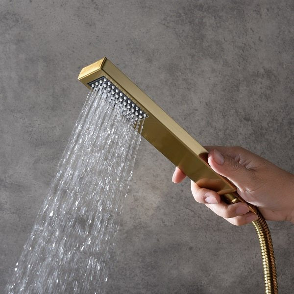 Cascada 16" Turin Digital Rainfall LED music Shower System - Cascada Showers