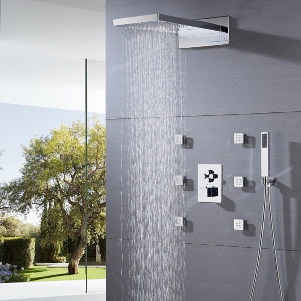 Cascada Annecy 9"x22” Shower System - Cascada Showers