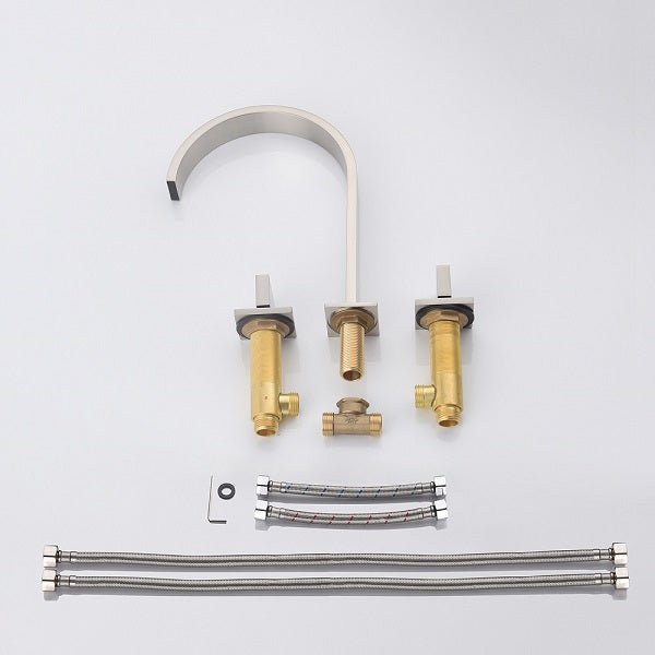 Cascada faucet components including spout handles and connection pipes