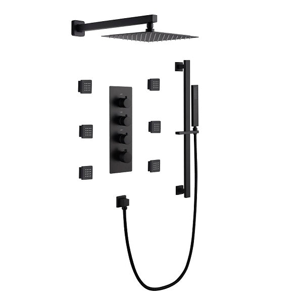 Cascada Lucerne 12" Shower System - Cascada Showers