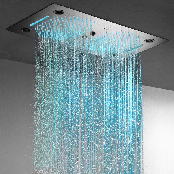 Cascada Pisa 16"x28" Music LED Shower System - Cascada Showers