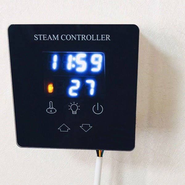 Cascada Stainless Steel Shower Steam Generator With Digital Controller: Transform Your Bathroom into a Spa - Cascada Showers