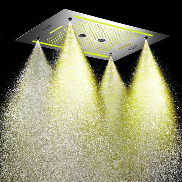 Cascada Venice 23"x31" Music LED Shower System - Cascada Showers