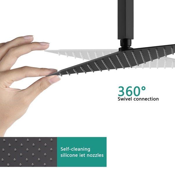 Cascada Volterra 10" Thermostatic Digital Shower System - Cascada Showers