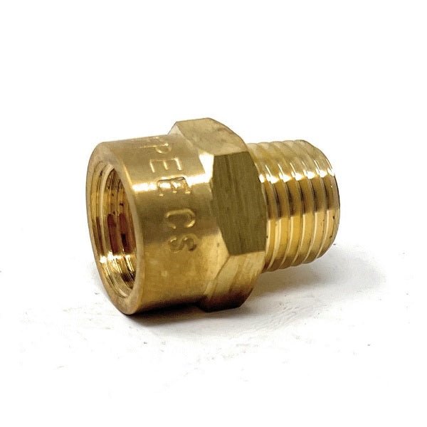 G Thread (Metric BSPP) Male to NPT Female Adapter - Lead-Free (1/4" x 1/4") - Cascada Showers