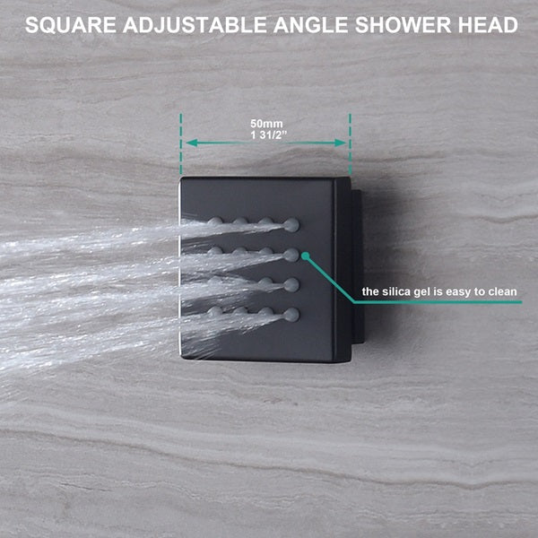 Naples 9"x26" LED Digital Music Shower System By Cascada Showers - Cascada Showers