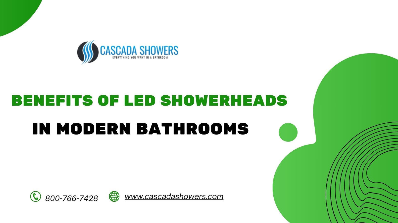 BENEFITS OF LED Showerheads in Modern Bathrooms