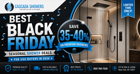 Best Black Friday; Seasonal Shower Deals for USA Buyers in 2026