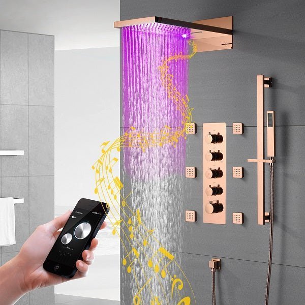 Cascada 22" Music LED Shower System: What You're Actually Getting