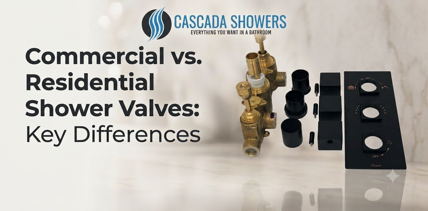 Commercial vs. Residential Shower Valves Key Differences