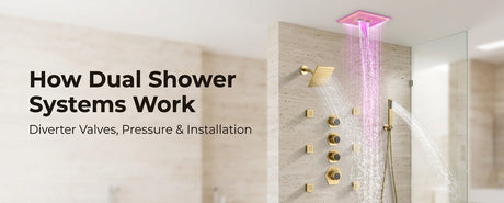 Dual Shower Systems: Comfort and Functionality in One