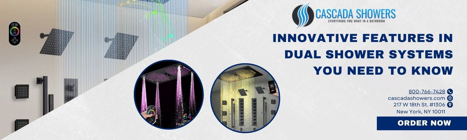 Innovative Features in Dual Shower Systems You Need to Know