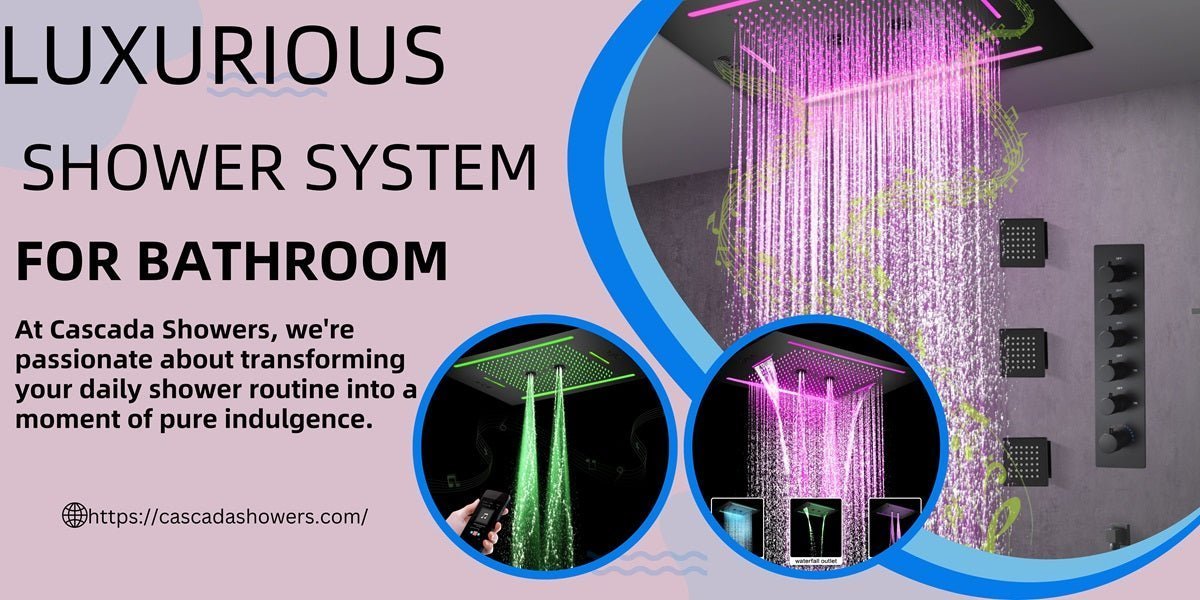 Luxurious Shower System for Bathroom