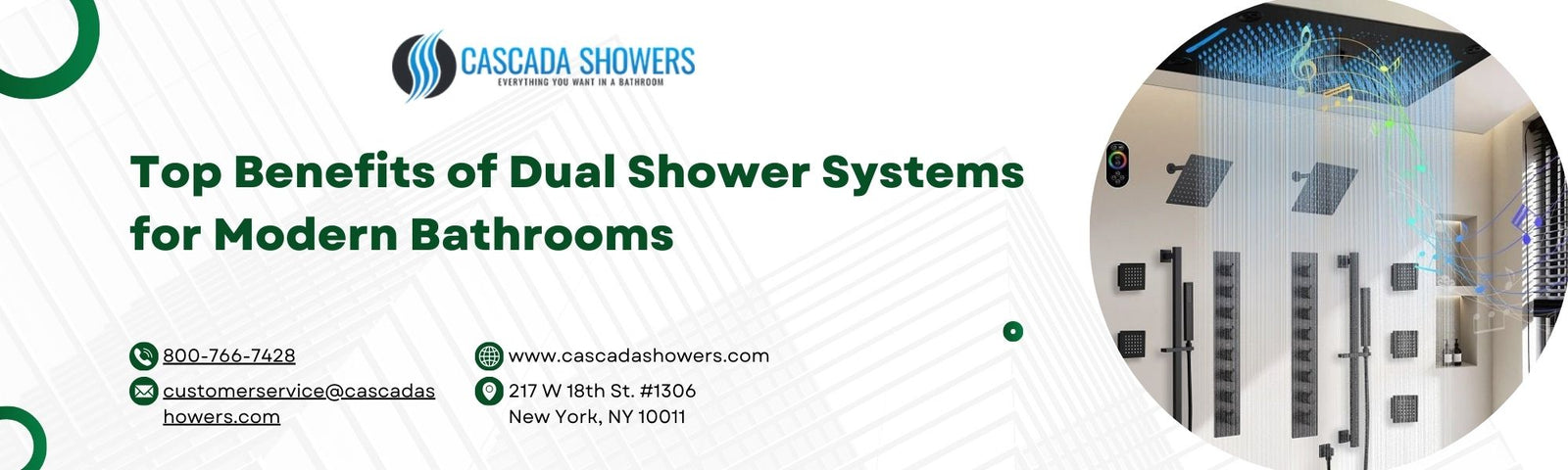 Top Benefits of Dual Shower Systems for Modern Bathrooms