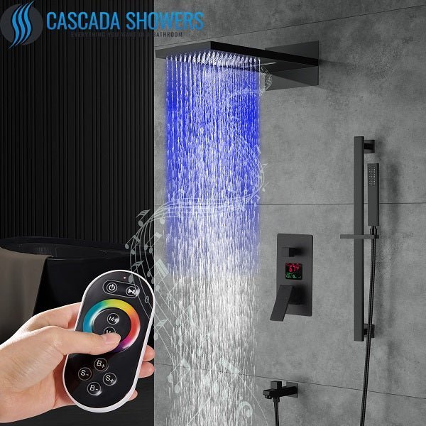 Transform Your Shower into a Luxurious Escape with the Cascada Luxury 22" Music LED Shower System
