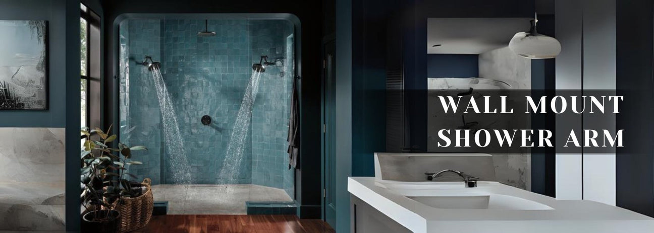 Wall Mount Shower Arm - Cascada Showers
