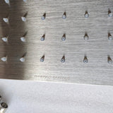 20"x40" Ceiling Mount Rainfall LED Shower Head, include Shower Arm
