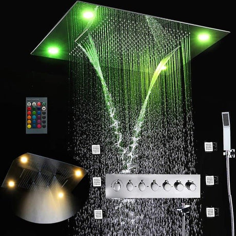 rain water shower head