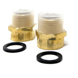 Lead-Free G Thread (British BSPP) Female to NPT Male Pipe Fitting Adapter - 1/4" - 4"