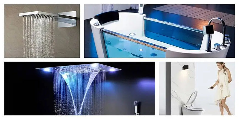 Contemporary bathroom vanity with double sink design
