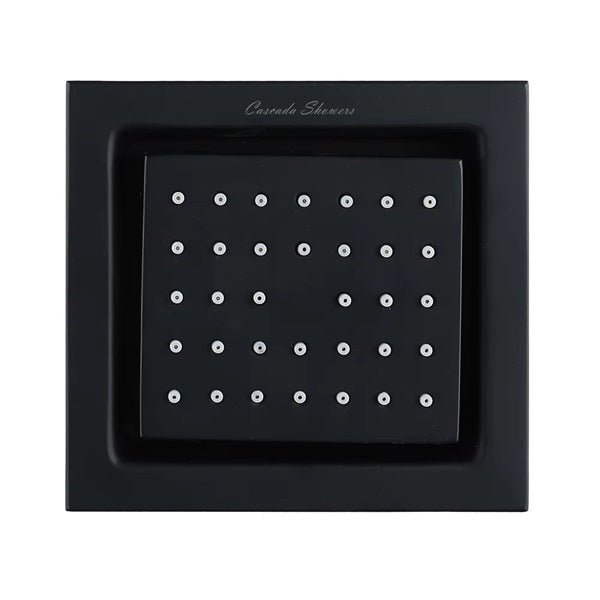 Cascada 4" Square (34-Nozzle) Body Spray Jet Shower