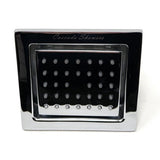 Cascada 4" Square (34-Nozzle) Body Spray Jet Shower