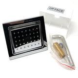 Cascada 4" Square (34-Nozzle) Body Spray Jet Shower