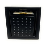 Cascada 4" Square (34-Nozzle) Body Spray Jet Shower