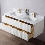 Cascada 60" Wall Mount Modern Bathroom Floating Vanity