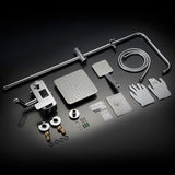 Cascada Allure 8" Digital Shower Faucet System Chrome Finish - Cascada Showers