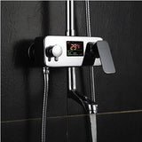 Cascada Allure 8" Digital Shower Faucet System Chrome Finish - Cascada Showers