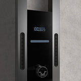 Cascada Aqualuxe 70" Multifunction Circular Digital Shower Panel System