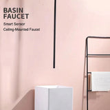 Cascada AquaSense Elite ceiling mounted sensor faucet above basin