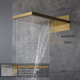 Cascada Aspen 9"x22" Music LED Shower System - Cascada Showers