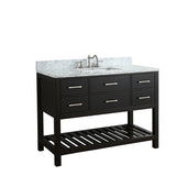Cascada California 48" Freestanding Single Bathroom Vanity – Modern Design with Storage