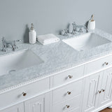 Cascada Florida 72" Luxury Double Sink Vanity – Modern Freestanding Bathroom Vanity with Storage