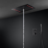 Cascada Genova 14"x20" Rainfall LED Shower Set - Cascada Showers