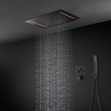 Cascada Genova 14"x20" Rainfall LED Shower Set - Cascada Showers