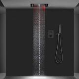 Cascada Genova 14"x20" Rainfall LED Shower Set - Cascada Showers