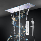 Cascada Milano 12"x36" Luxurious LED Shower System - Cascada Showers