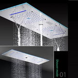 Cascada Milano 12"x36" Luxurious LED Shower System - Cascada Showers