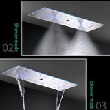 Cascada Milano 12"x36" Luxurious LED Shower System - Cascada Showers