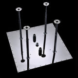 Cascada Napoli LED Shower System: Rainfall, Spa Mist, Thermostatic Control - Cascada Showers
