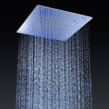 Cascada Napoli LED Shower System: Rainfall, Spa Mist, Thermostatic Control - Cascada Showers