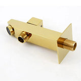 Cascada PivotFlow Wall-Mount Brass Spout